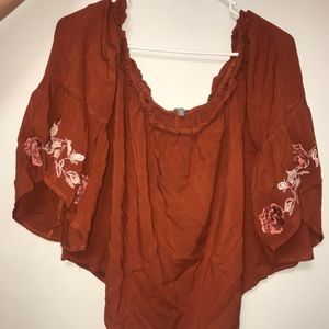 Off the shoulder top